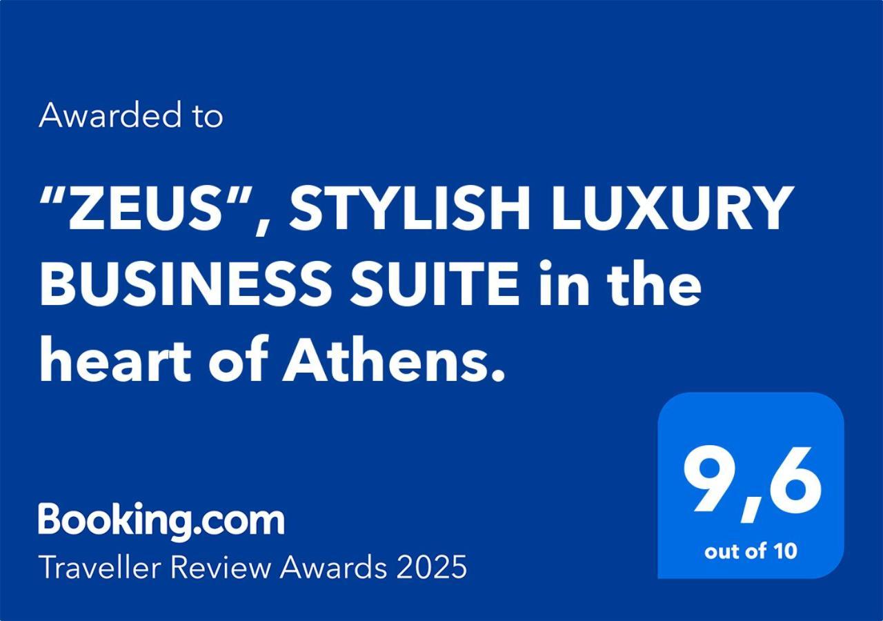 “Zeus”, Stylish Luxury Business Suite In The Heart Of Athens. Zewnętrze zdjęcie
